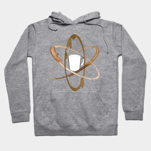 Coffee Atom 2 Hoodie by chriswig